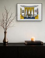 Roy Lichtenstein « The oval office » 11/150